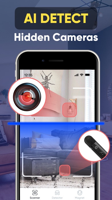 Spy Camera Scanner - SpyGuard 스크린샷