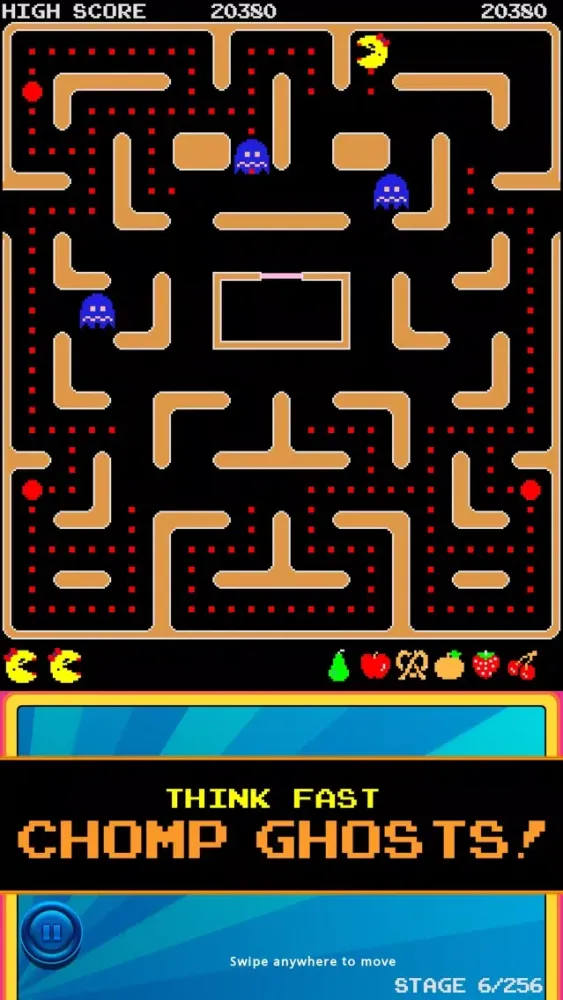 Ảnh chụp màn hình của Ms. PAC-MAN