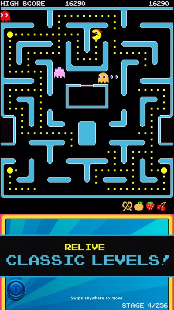 Ảnh chụp màn hình của Ms. PAC-MAN