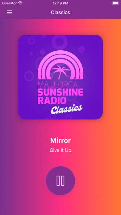 Capturas de tela do Mallorca Sunshine Radio