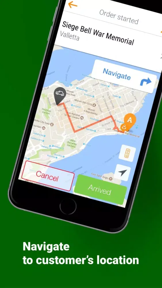 صور Greenr Cabs Malta Drivers' App