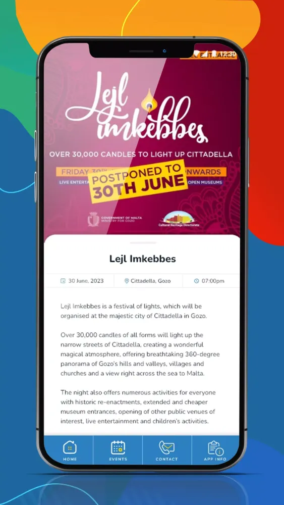 Capturas de pantalla de Events in Gozo