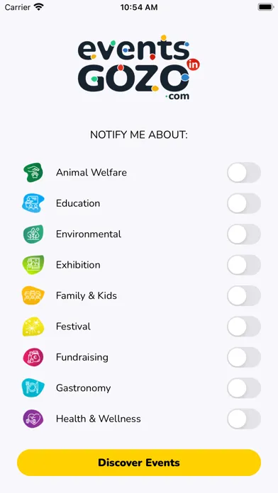 Events in Gozo Screenshots