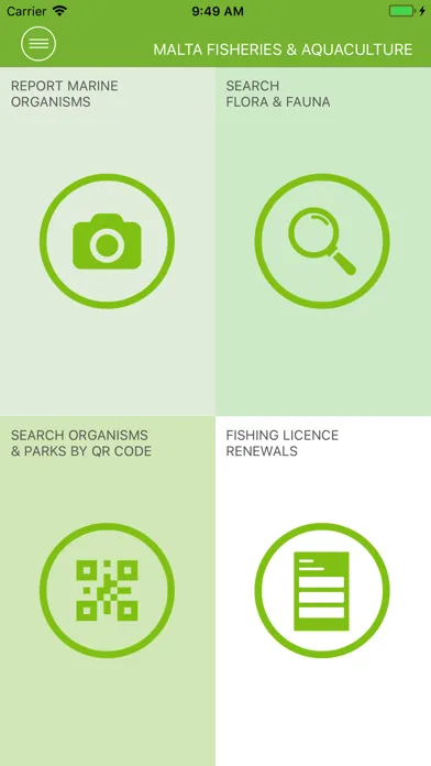 Capturas de tela do Malta Fisheries & Aquaculture