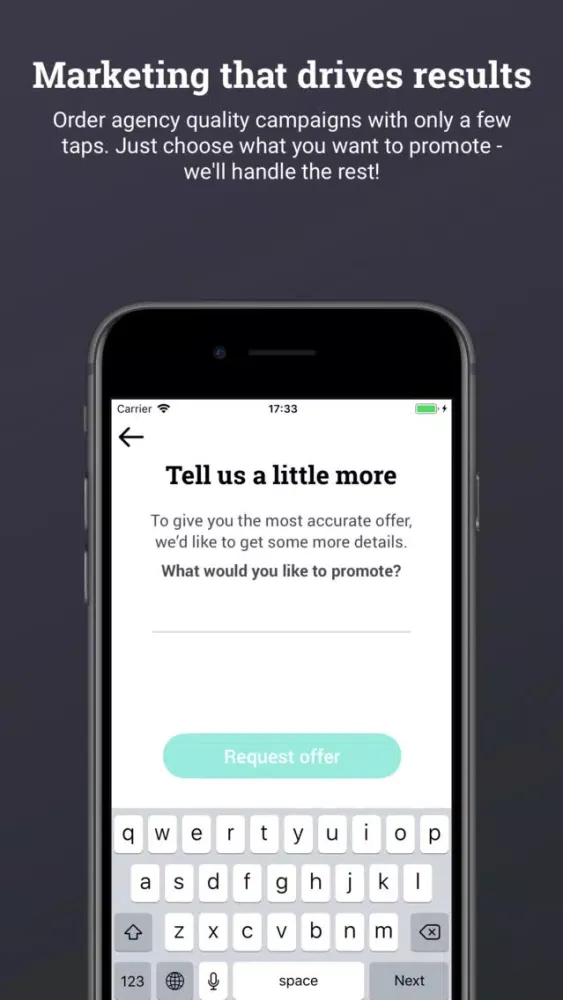 Marketer - Your Marketing App Ekran Görüntüleri