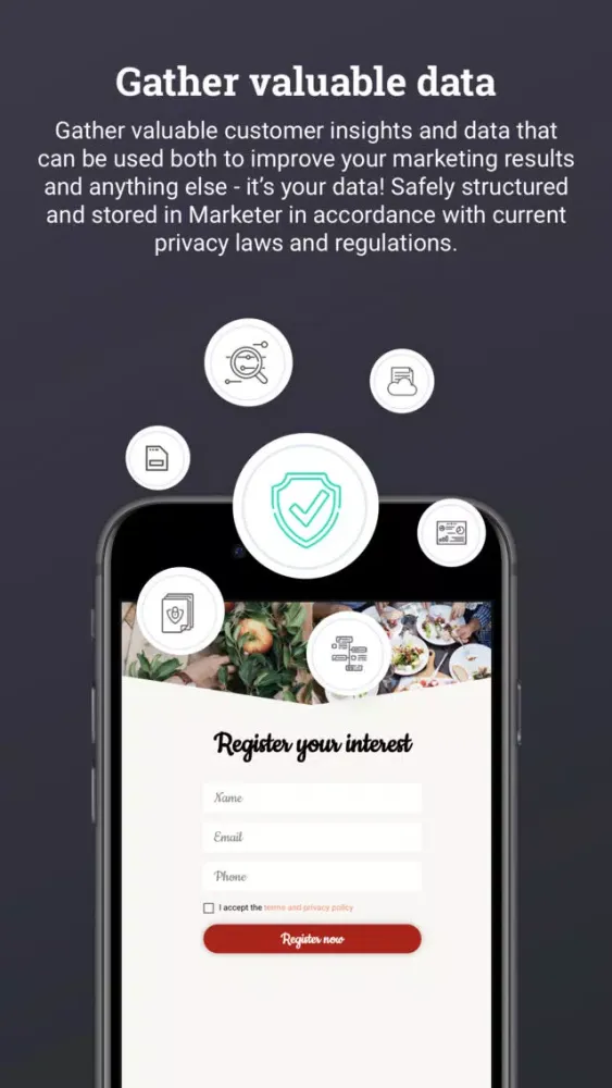 Marketer - Your Marketing App Ekran Görüntüleri