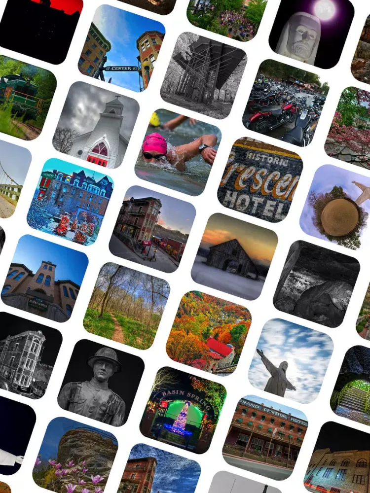 Capturas de pantalla de Eureka Springs Stickers iPad 