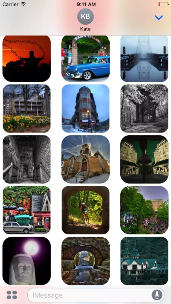 Capturas de pantalla de Eureka Springs Stickers