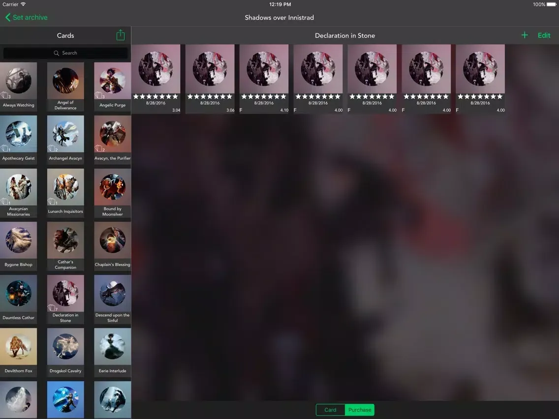 تصاویر MTG Collectors iPad 