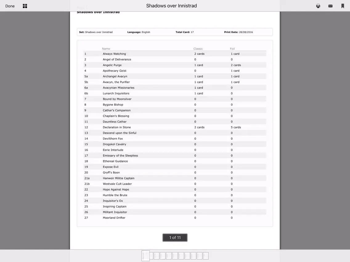 تصاویر MTG Collectors iPad 