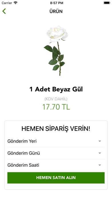 Zümrüt Çiçek Evi Ekran Görüntüleri