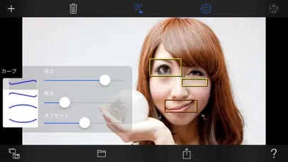 Capturas de tela do Comic Faces Camera