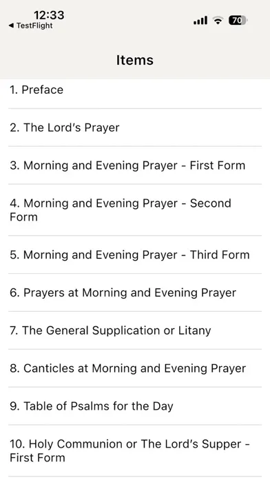 Скриншоты REACH-SA Prayer Book