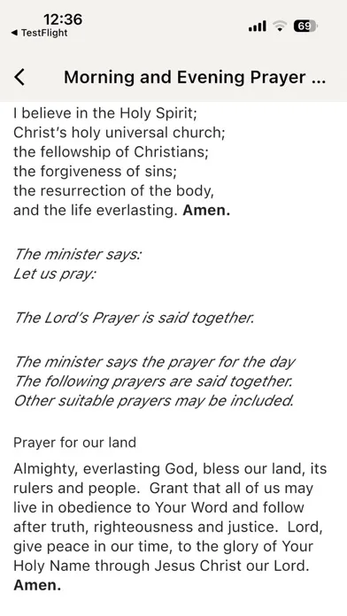 Скриншоты REACH-SA Prayer Book