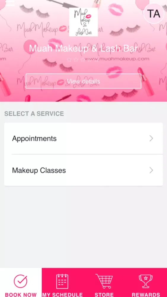Captures d'écran de Muah Makeup & Lash Bar