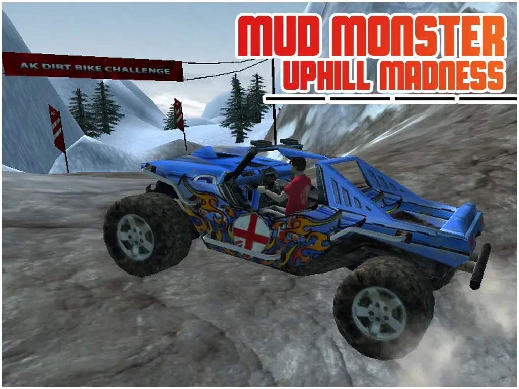 ภาพหน้าจอของ Mud Monster Up Hill Madness iPad 