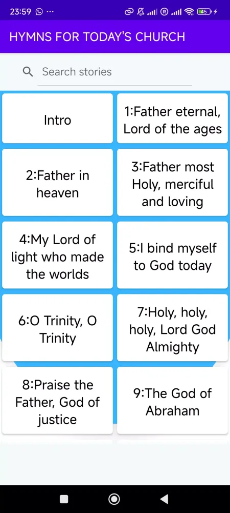 Capturas de pantalla de Hymns for Today's Church