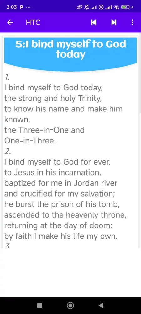 Capturas de pantalla de Hymns for Today's Church