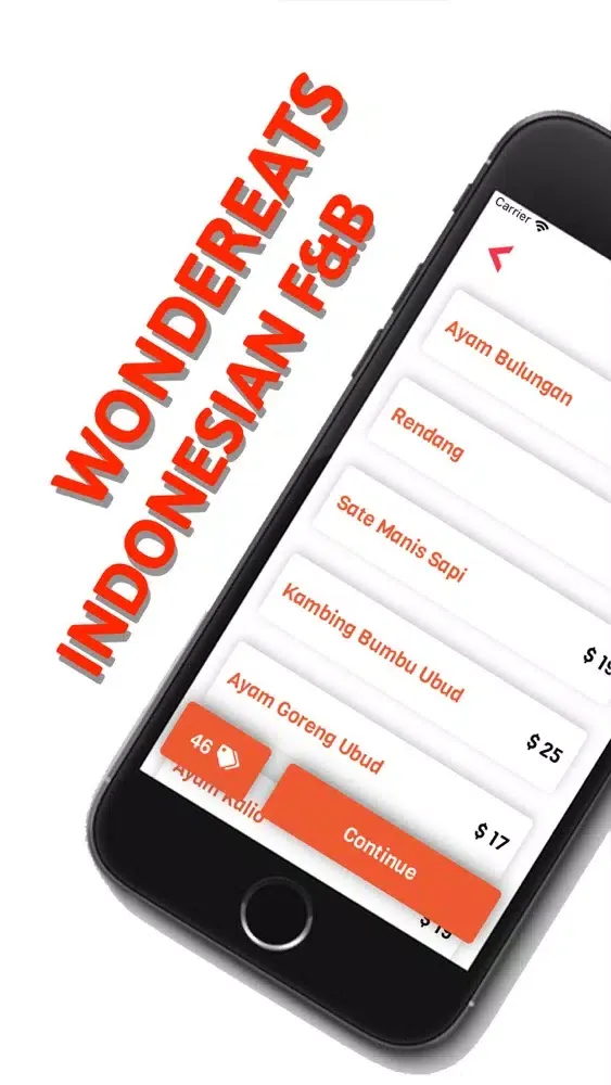 WonderEats سکرین شاٹس