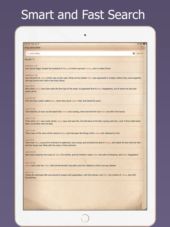 صور Holy Bible for Daily Reading iPad 