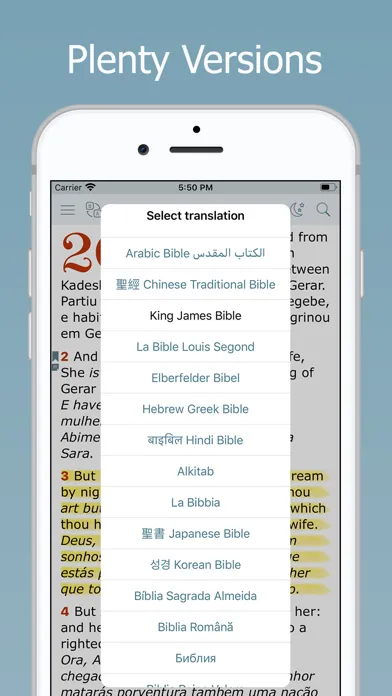 Screenshot di Bilingual Bible Multi Language