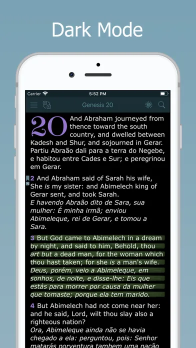Screenshot di Bilingual Bible Multi Language