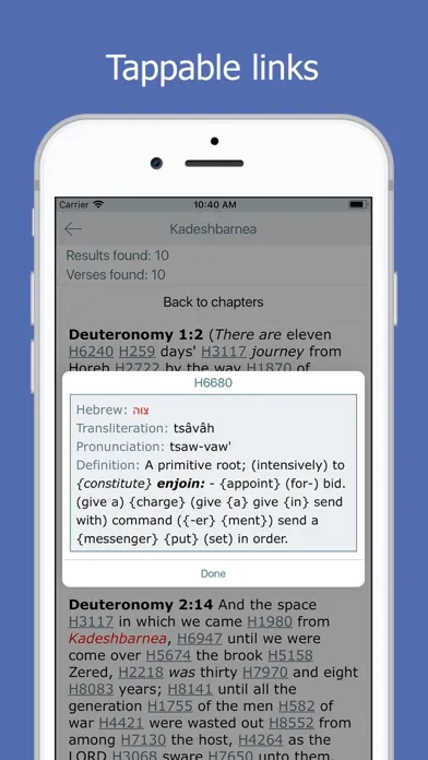 Bible and Strong’s Concordance应用截图