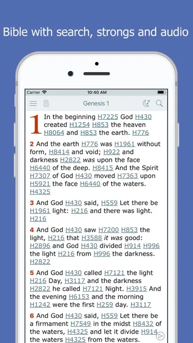 Bible and Strong’s Concordance应用截图
