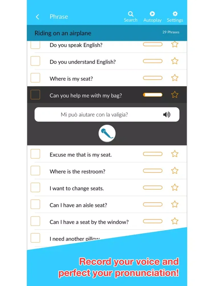 Скриншоты Benry Travel | 1000+ French and Italian travel phrases so you can travel with confidence! iPad 
