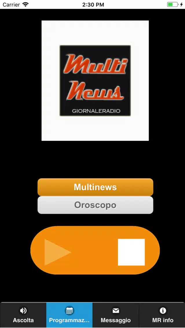 Скриншоты Multiradio Player
