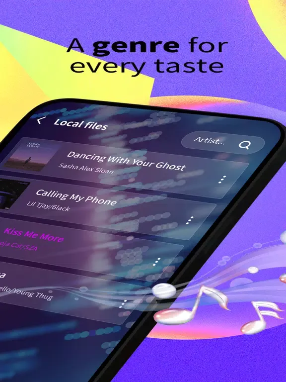 Yea Music Player HD iPad  スクリーンショット
