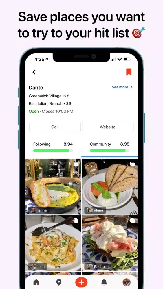 Screenshot di Munch - Restaurant reviews