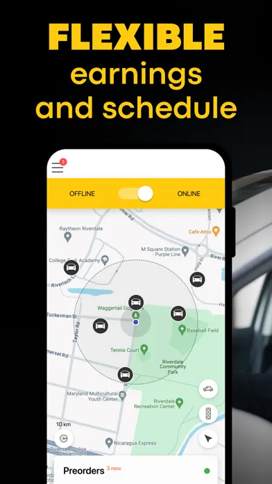 Tangkapan layar Mundo Latino Driver app