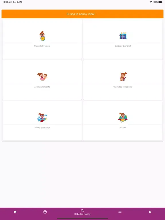 ภาพหน้าจอของ Mundo Magico Nanny iPad 