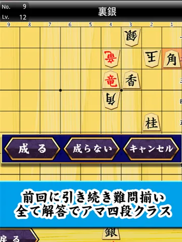 ภาพหน้าจอของ 宗時ヒロシの詰将棋2 iPad 