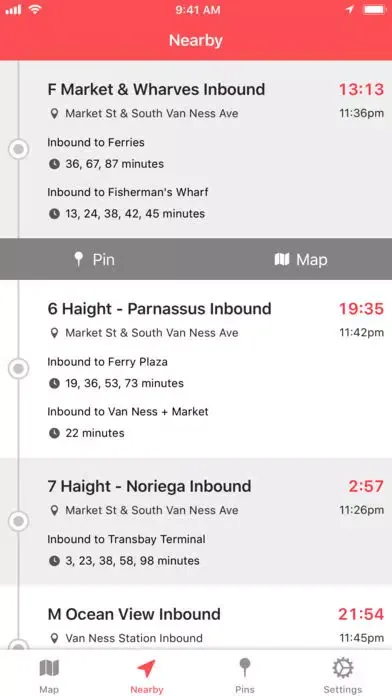 Transit Watch for MUNI应用截图