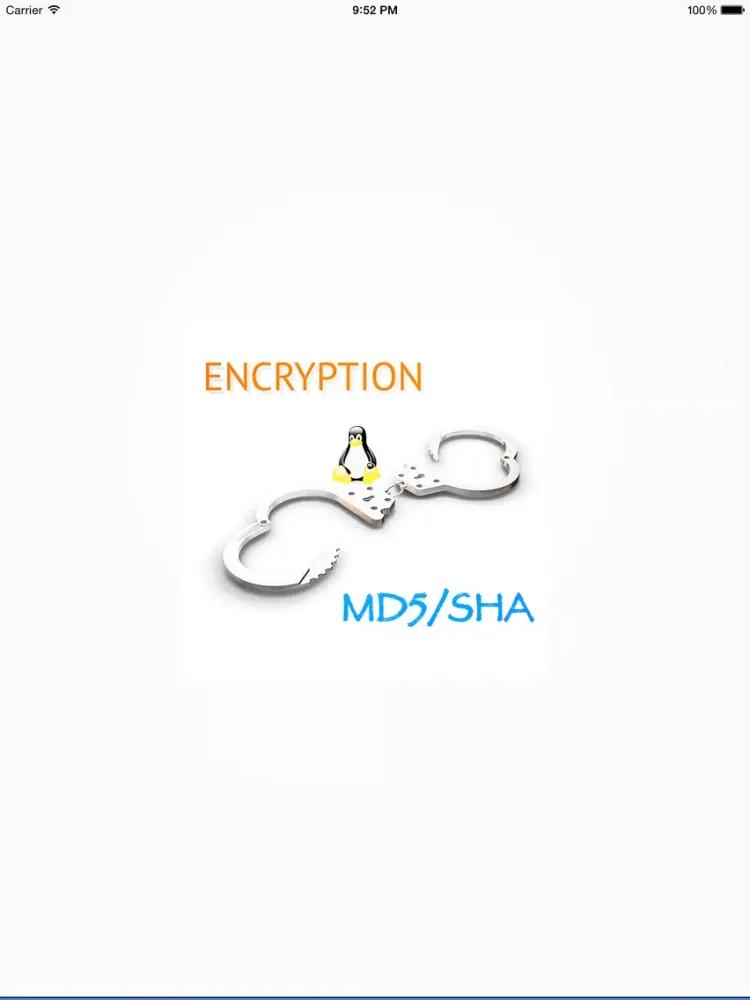 تصاویر Encryption MD5/SHA iPad 