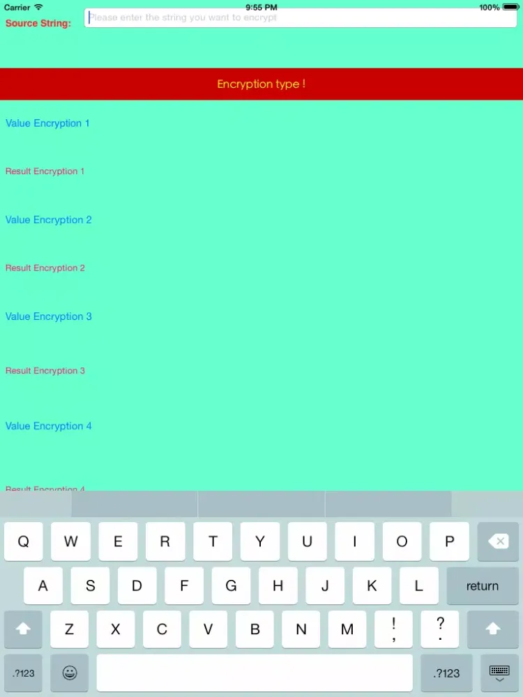 تصاویر Encryption MD5/SHA iPad 
