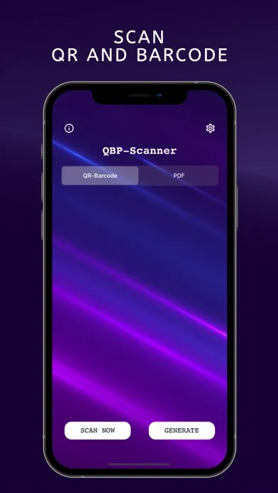 ภาพหน้าจอของ QBP Scanner | QR Code - PDF