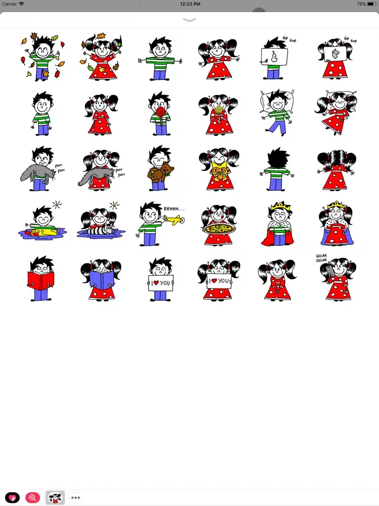 GrediSticker iPad  Screenshots