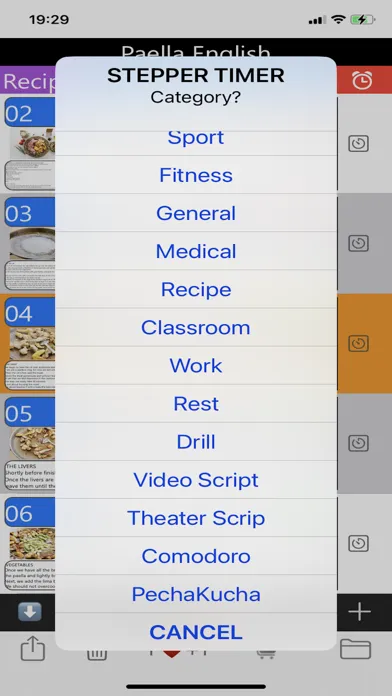 ภาพหน้าจอของ Timer Manager
