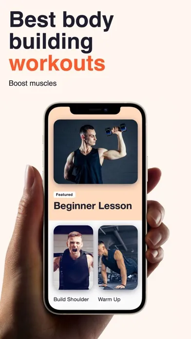 Bodybuilding Home Workouts سکرین شاٹس