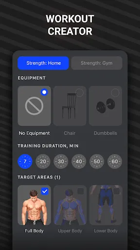 Capturas de tela do Workout Planner Muscle Booster