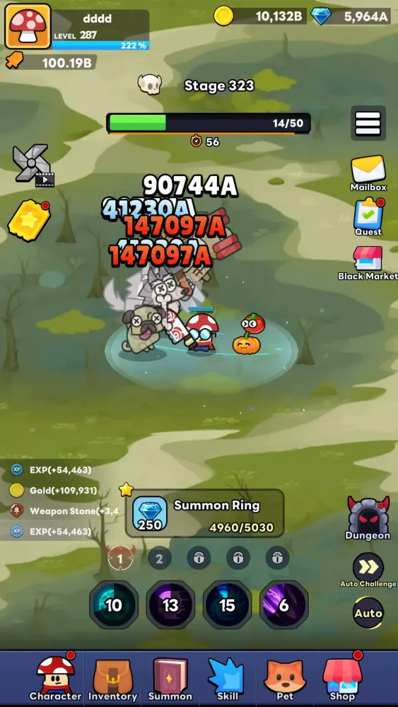 Mushroom Legend: Idle Hero Screenshots