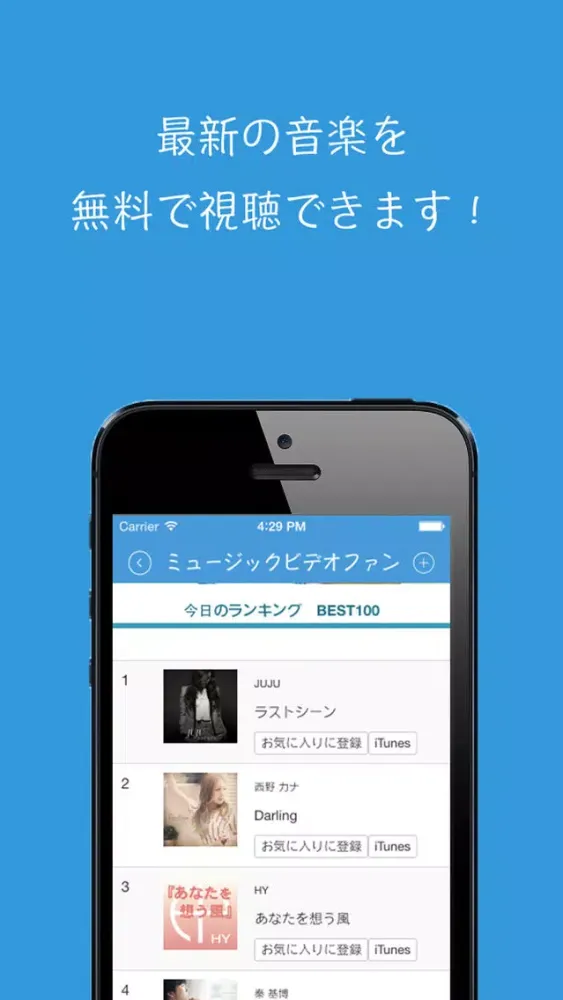 ミュージックビデオファン- 無料で音楽を聞き放題 for iPhone應用截圖