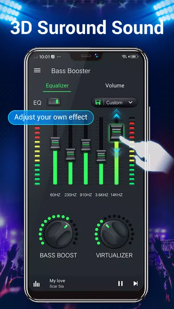 Capturas de tela do Equalizer- Bass Booster&Volume