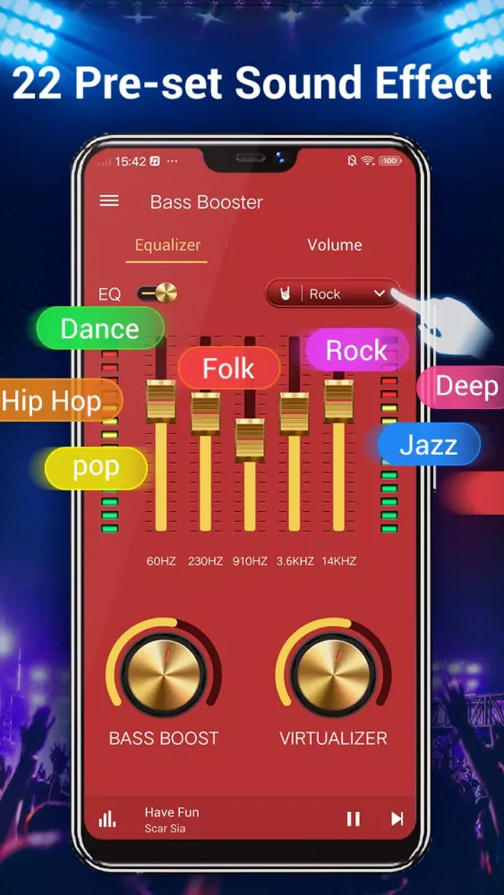 Capturas de tela do Equalizer- Bass Booster&Volume