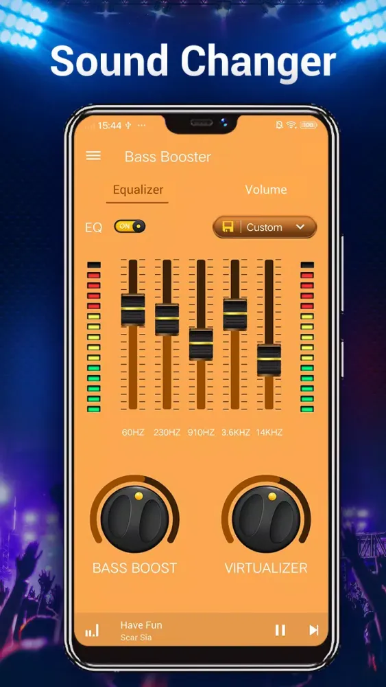 Capturas de tela do Equalizer- Bass Booster&Volume