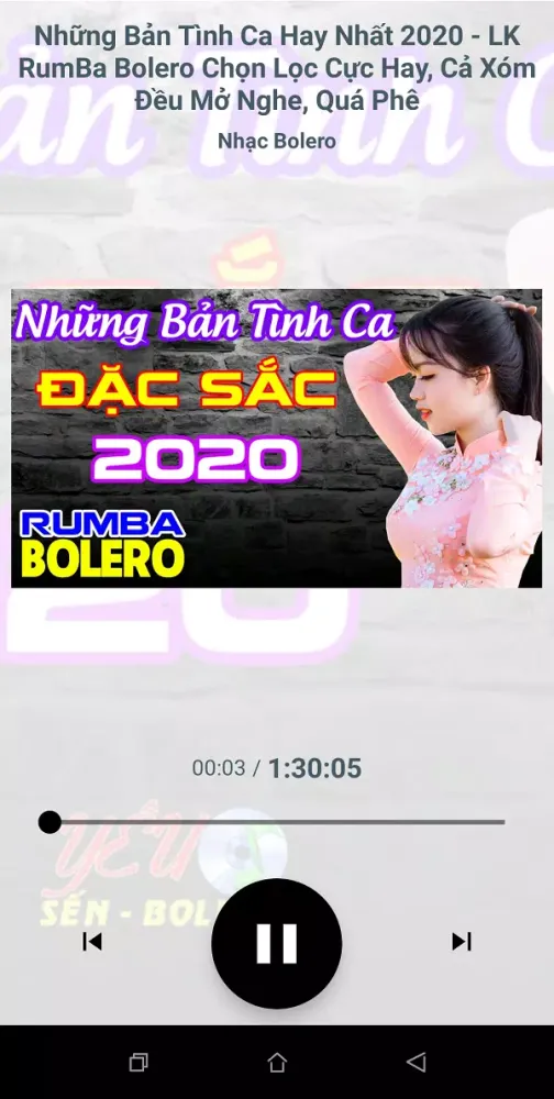 Nhạc bolero trữ tình Screenshots