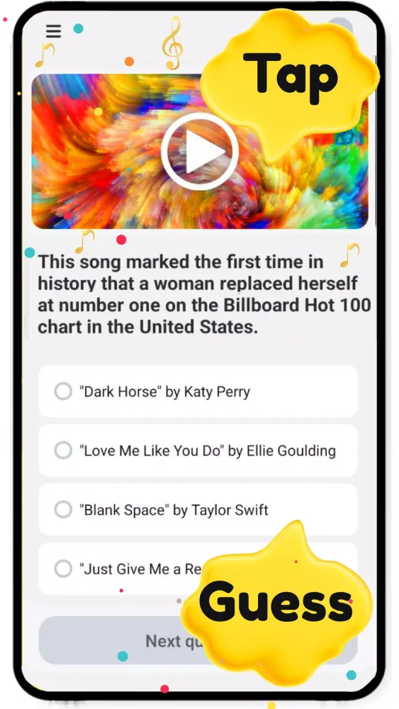 Guess the Song Music Quiz 2024 Screenshots